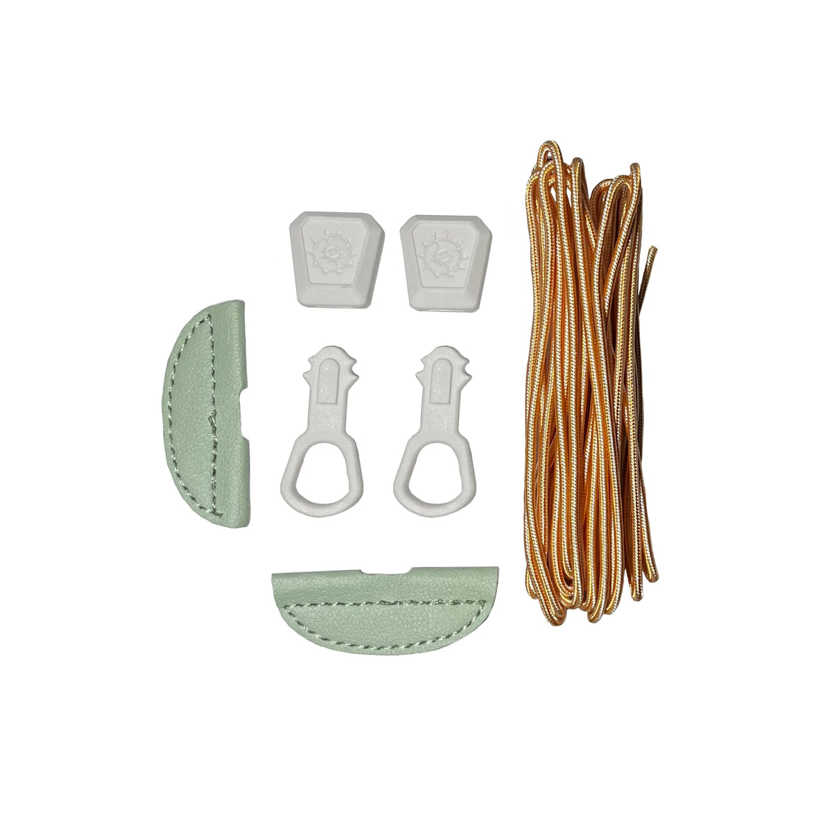 Binding Laces (orange, green)