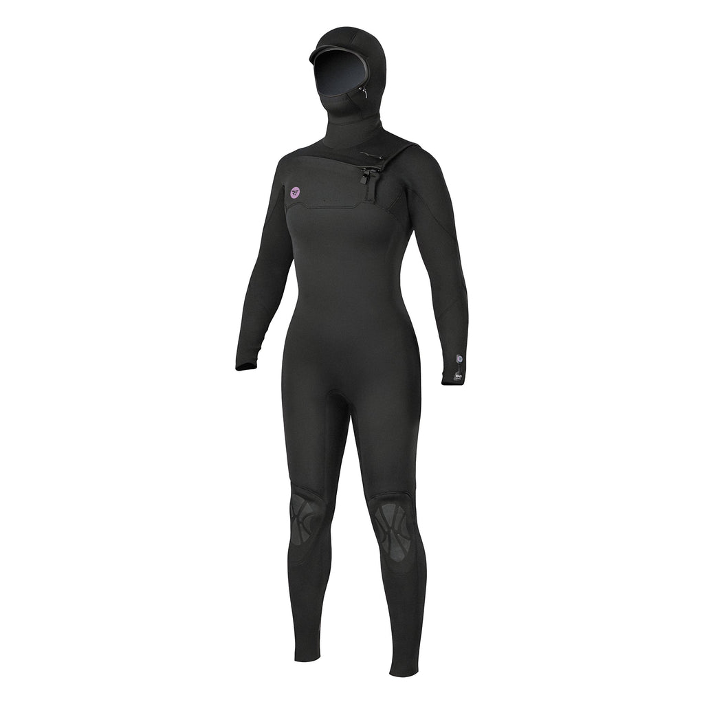 Women's RE_X 5/4/3 Hooded Chest Zip Full Wetsuit