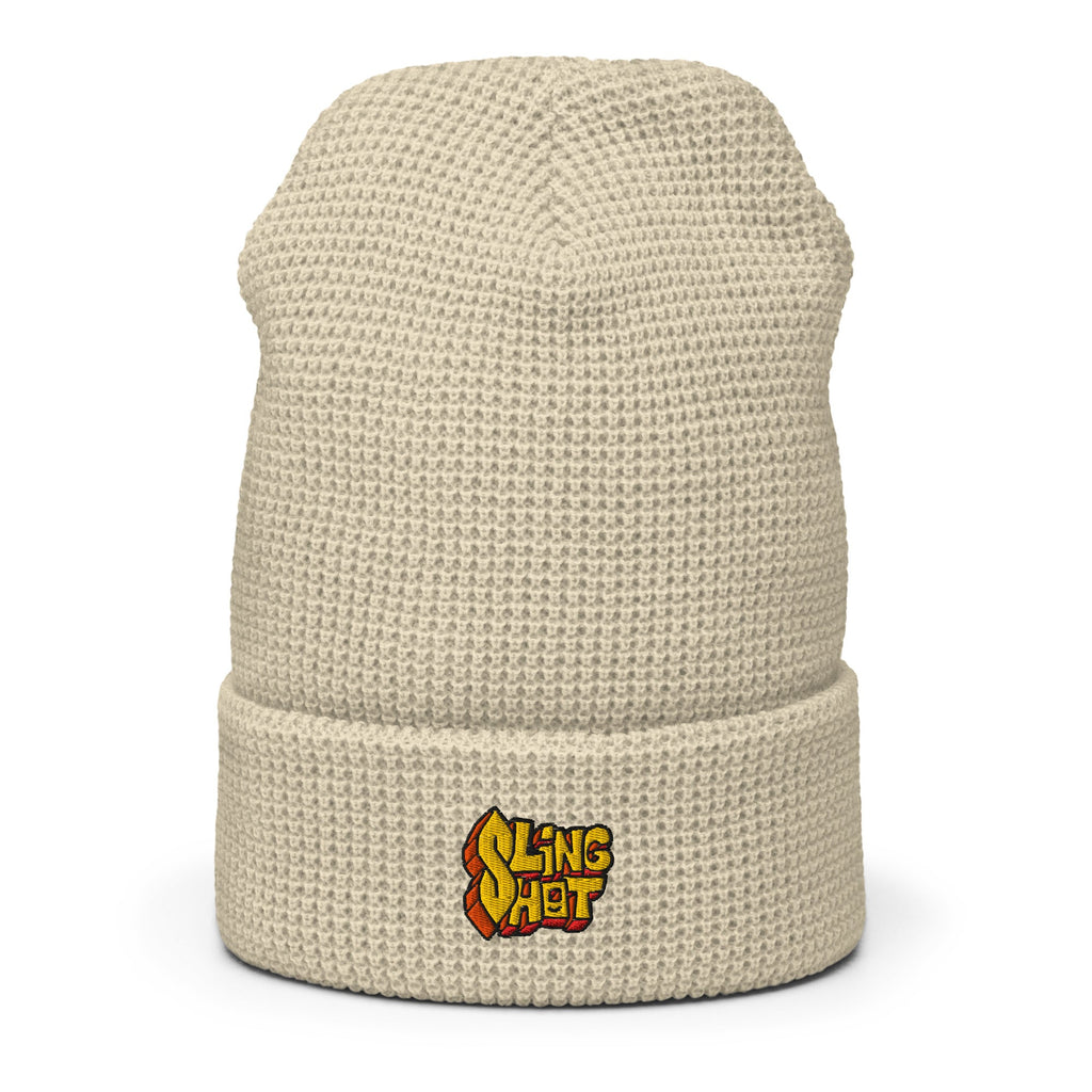 School Doodle Waffle Beanie