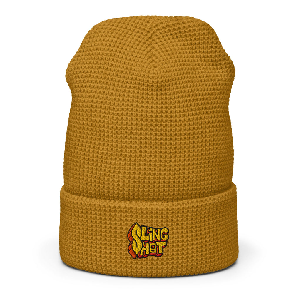 School Doodle Waffle Beanie