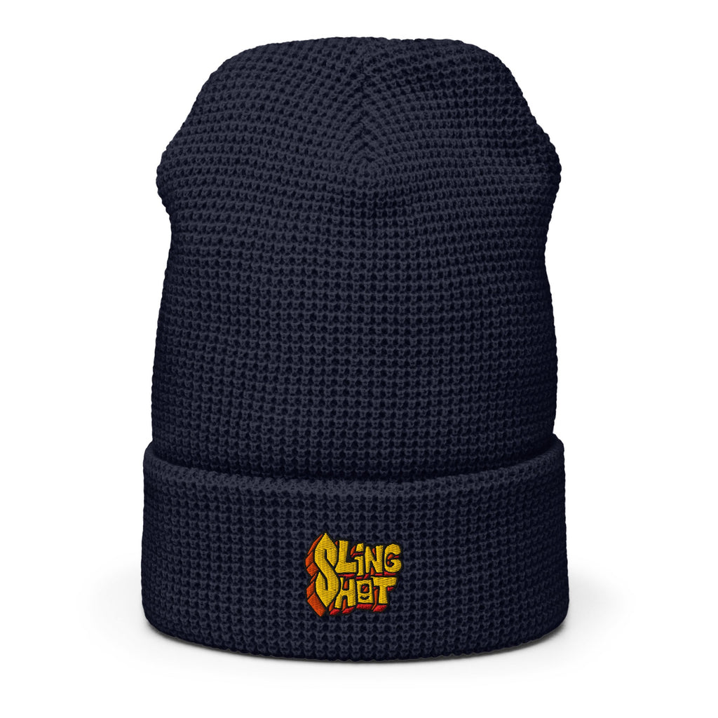 School Doodle Waffle Beanie