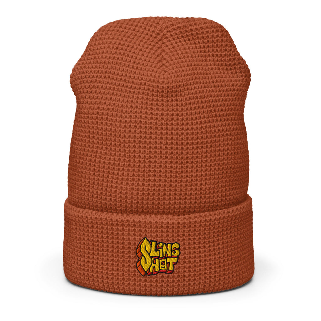 School Doodle Waffle Beanie